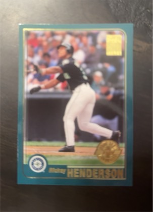 Rickey Henderson, graded 5.0
