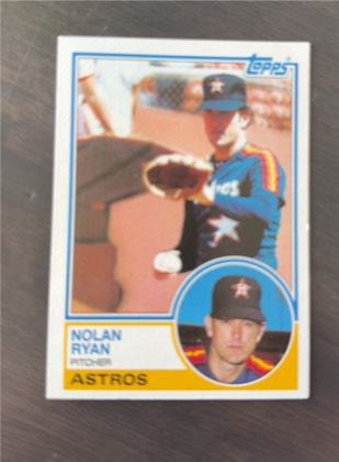 Nolan Ryan, graded 8.5
