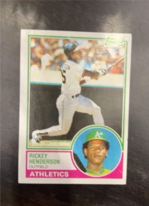 Rickey Henderson, graded 7.0