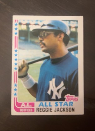 Reggie Jackson graded 6 & below