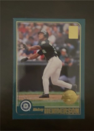 Rickey Henderson, graded 4.5