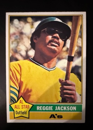 Reggie Jackson, graded 5.0