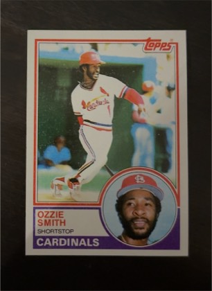 Ozzie Smith, graded 9.5
