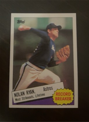 Nolan Ryan, graded 9.0