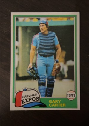 Gary Carter graded 8.5