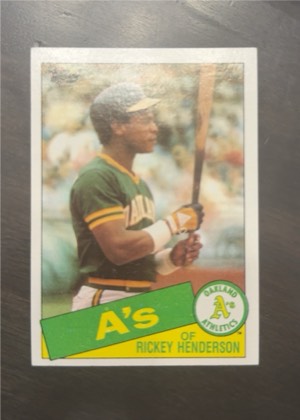 Rickey Henderson, graded 6.0