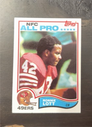 Ronnie Lott graded 8