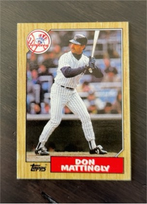 Don Mattingly, graded 7.5