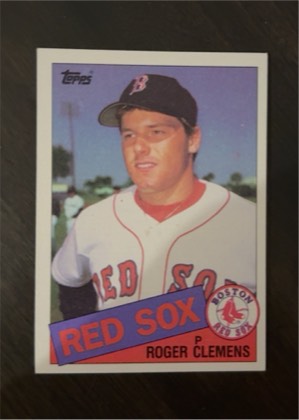 Roger Clemens, graded 2.5