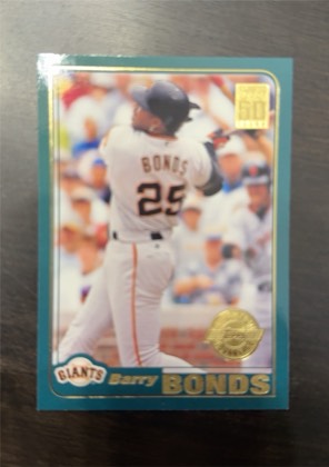 Barry Bonds, graded 2.5