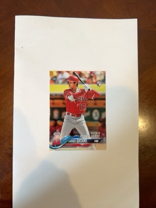 Shohei Ohtani, graded 9.5