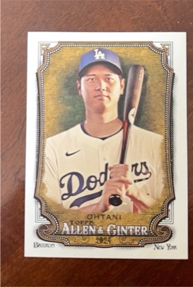 Shohei Ohtani, graded 7.5