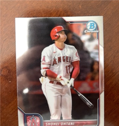 Shohei Ohtani, graded 7.5