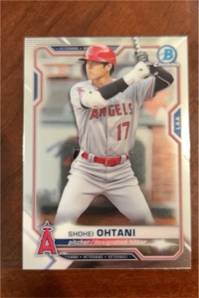 Shohei Ohtani, graded 9.5