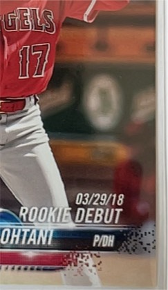 Shohei Ohtani graded 9
