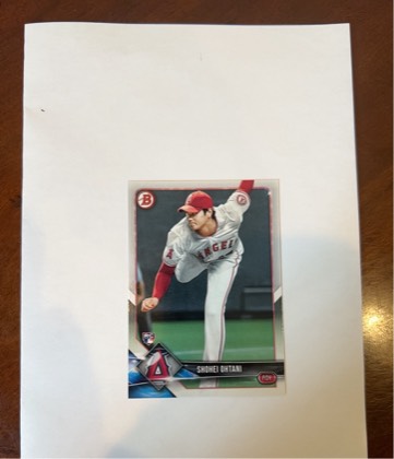 Shohei Ohtani, graded 9.5