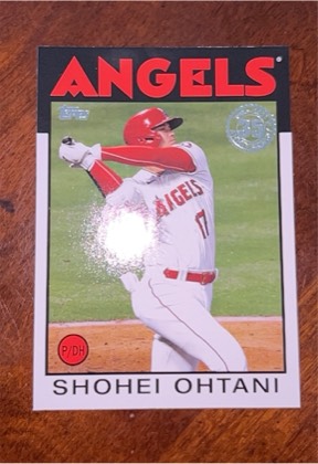 Shohei Ohtani, graded 9.5