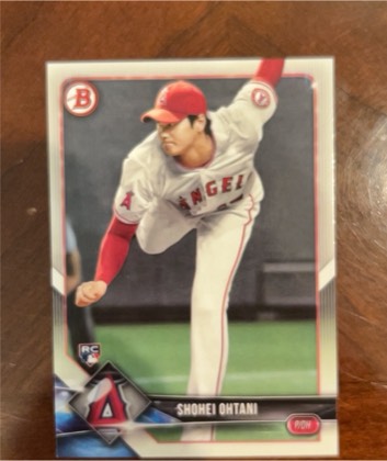 Shohei Ohtani, graded 9.5