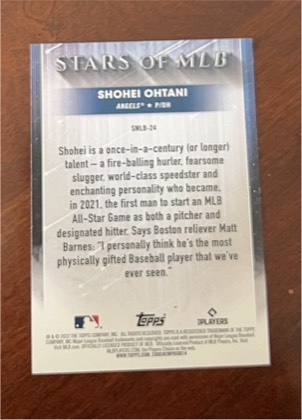Shohei Ohtani, graded 3.0
