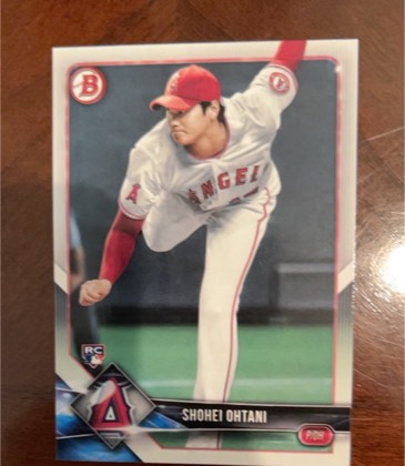 Shohei Ohtani, graded 9.5