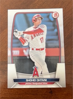 Shohei Ohtani graded 8.5