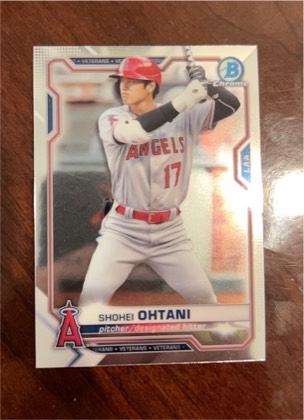 Shohei Ohtani, graded 9.5