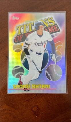 Shohei Ohtani, graded 9.5
