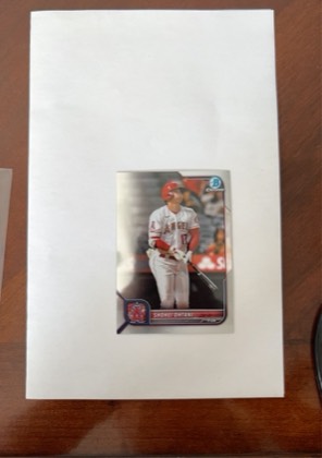 Shohei Ohtani, graded 7.5