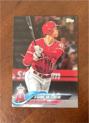 Shohei Ohtani, graded 9.5