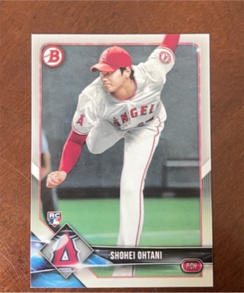 Shohei Ohtani, graded 9.5