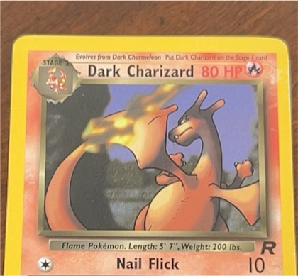Dark Charizard (21), graded 5.0