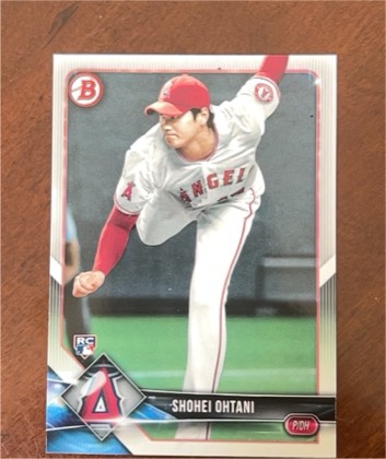 Shohei Ohtani, graded 9.5