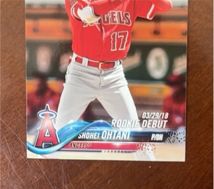 Shohei Ohtani, graded 9.0