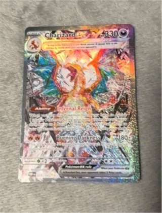 Charizard ex, graded 9.5