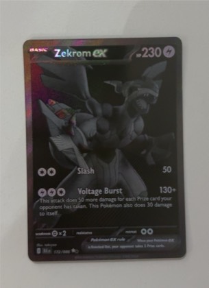 Zekrom ex, graded 5.5