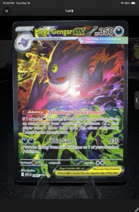 Mega Gengar ex, graded 8.0