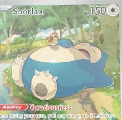Snorlax, graded 9.0