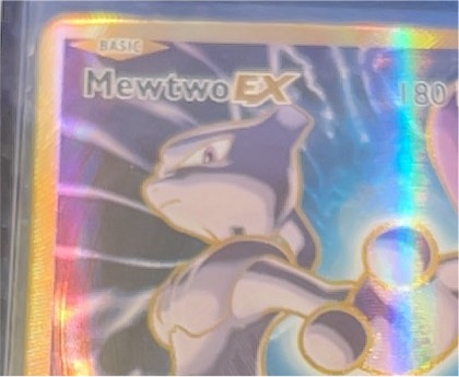 Mewtwo EX (163 Secret Full Art), graded 9.0