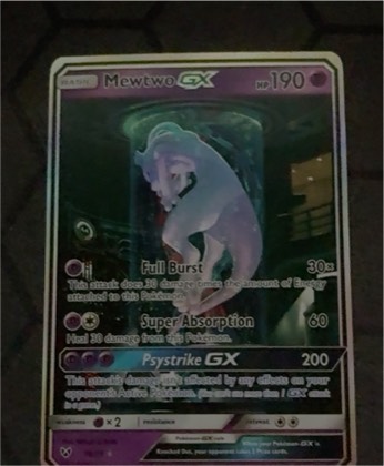 Mewtwo GX, graded 7.0