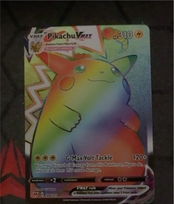 Pikachu VMAX, graded 9.5
