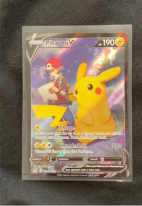 Pikachu V, graded 9.0