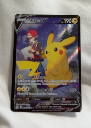 Pikachu V, graded 8.5