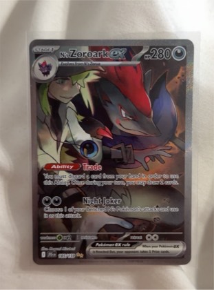 N's Zoroark ex, graded 9.0