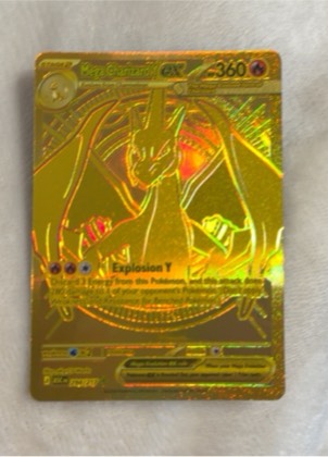 Mega Charizard Y EX, graded 7.5