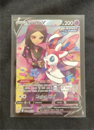 Sylveon V, graded 9.0