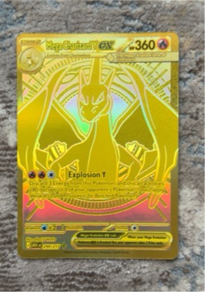 Mega Charizard Y ex, graded 8.0