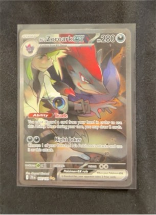 N's Zoroark ex, graded 9.0