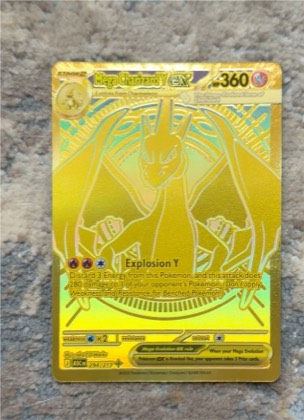 Mega Charizard Y ex, graded 8.5