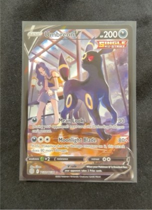 Umbreon V, graded 9.5