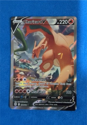 Charizard V, graded 9.0